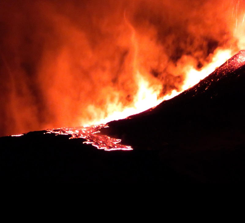 etna eruzione spettacolo
